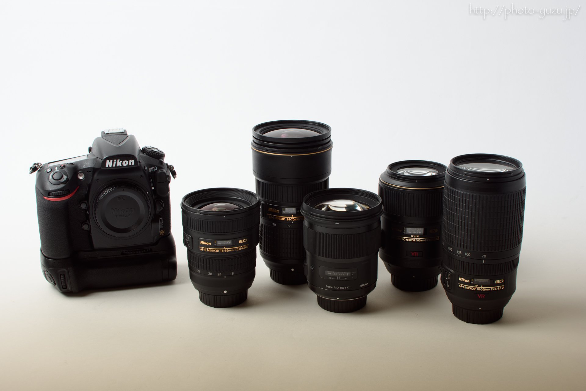 Nikon 24-70 f2.8e vr    35mm 1.8g セット